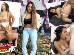 Scharfes deutsches Busengirl beim Casting gebumst